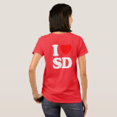 T-SHIRT J'AIME LE SD (Dos entier)