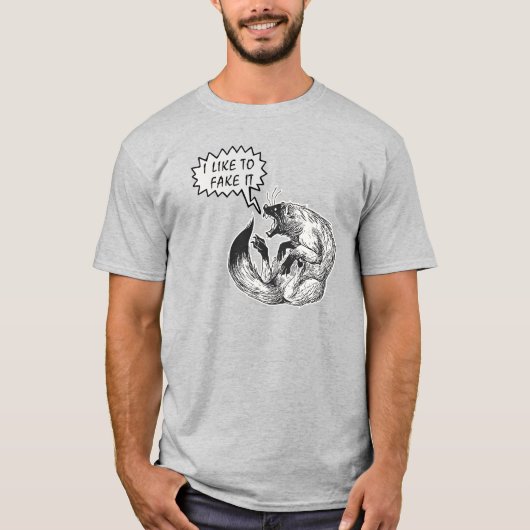 T-shirt J'aime le simuler (Devant)