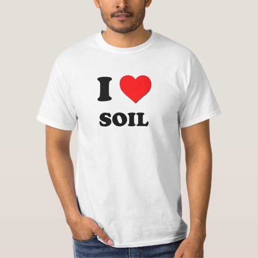 T-shirt J'aime le sol (Devant)