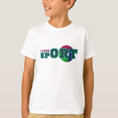 T-shirt J'aime le sport (Devant)