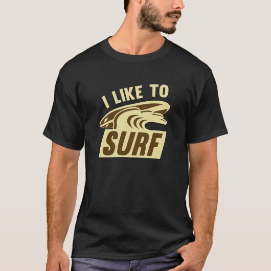 T-shirt J'Aime Le Surf (Devant)