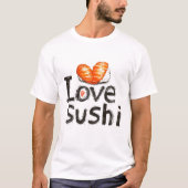 T-shirt J'Aime Le Sushi (Devant)