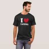 T-shirt J'aime le Tacoma (Devant entier)