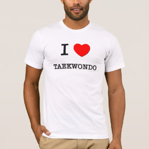T-shirt J'aime le Taekwondo