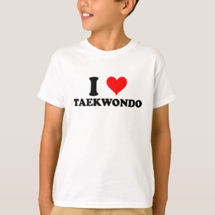 T-shirt J'aime le Taekwondo