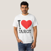 T-shirt J'aime le tarot (Devant entier)