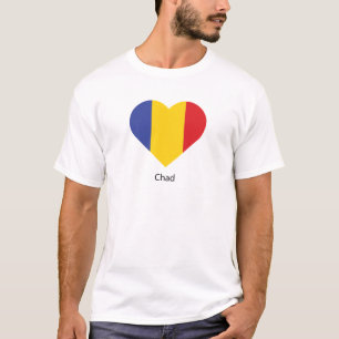 T-shirt J'aime le Tchad