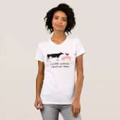 T-shirt J'aime le tee - shirt d'animaux (Devant entier)