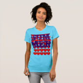 T-shirt J'AIME le tee - shirt d'été (Devant entier)