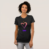 T-shirt J'aime le tennis (Devant entier)