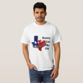 T-shirt J'aime le Texas (Devant entier)