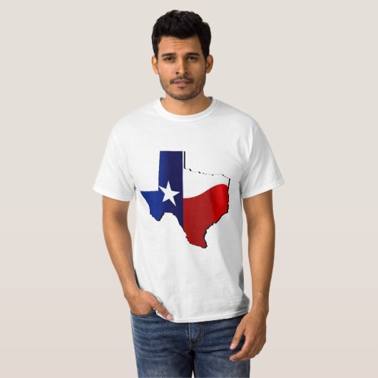 T-shirt J'aime le Texas (Devant entier)
