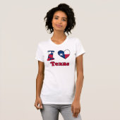 T-shirt J'aime le Texas (Devant entier)