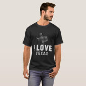 T-shirt J'aime le Texas (Devant entier)