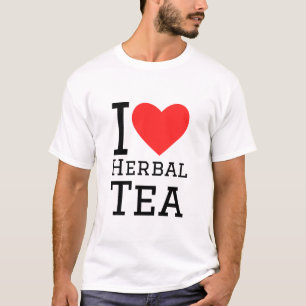 T-shirt J'aime le thé aux herbes