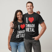 T-shirt J'aime le Thrash Metal (Unisexe)
