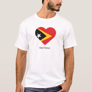 T-shirt J'aime le Timor Oriental