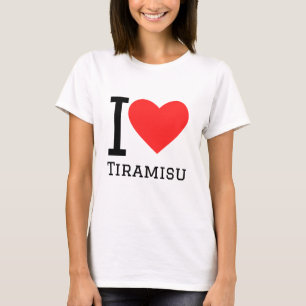 T-shirt J'aime le tiramisu