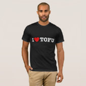 T-shirt J'aime le tofu (Devant entier)