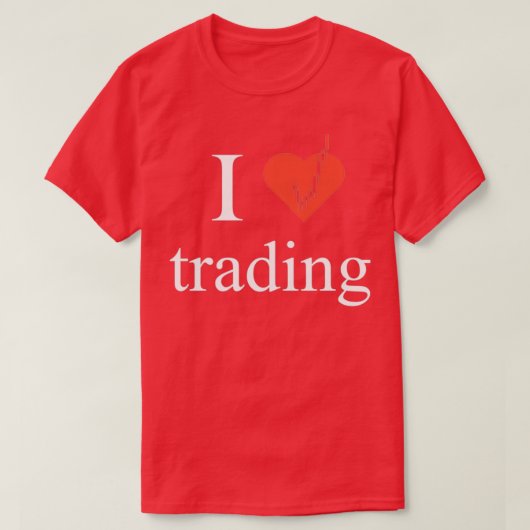 T-shirt J'aime le trading 2 (Design devant)