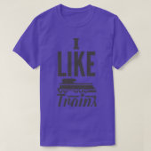 T-shirt J'aime le train (Design devant)
