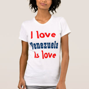 T-shirt J'aime le Venezuela