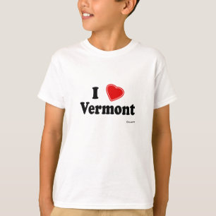 T-shirt J'aime le Vermont