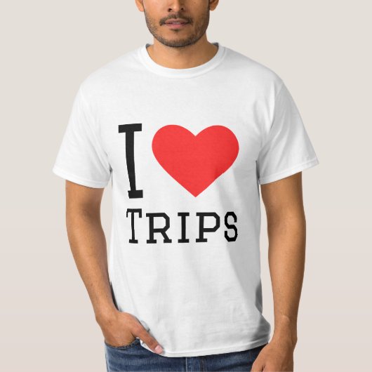 T-shirt J'aime le voyage (Devant)