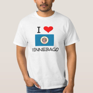 T-shirt J'aime le Winnebago Minnesota