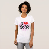 T-shirt J'aime le yo-yo (Devant entier)