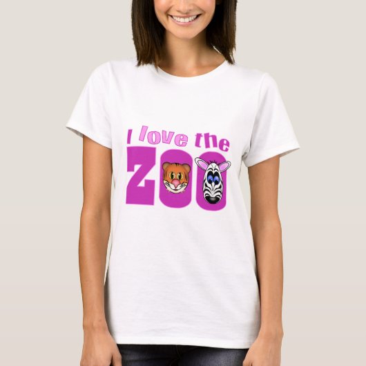 T-shirt J'aime le zoo (Devant)