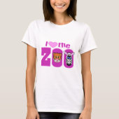 T-shirt J'aime le zoo (Devant)
