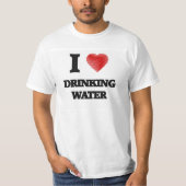 T-shirt J'aime l'eau potable (Devant)