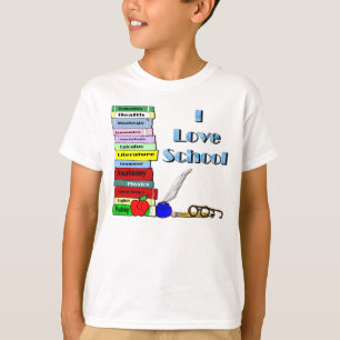 T-shirt J'aime l'école