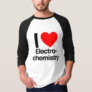 T-shirt j'aime l'électrochimie