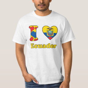T-shirt J'aime l'Equateur