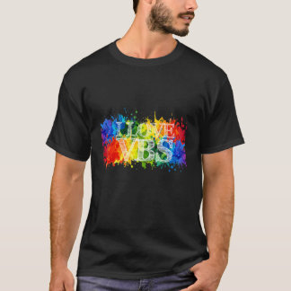 T-shirt J'aime l'équipe Vbs Vacances Scolaires Bibliques T