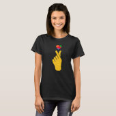 T-shirt J'Aime L'Erythrée Avec Le Drapeau De L'Erythrée Da (Devant entier)
