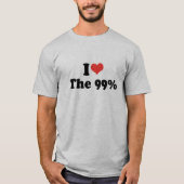 T-shirt J'AIME LES 99% - .png (Devant)