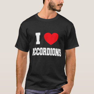 T-shirt J'Aime Les Accordions
