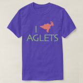 T-shirt J'aime les aglets (Design devant)