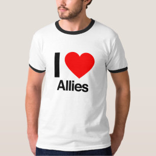 T-shirt j'aime les alliés