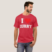 T-shirt J'aime les amis Curry (Devant entier)