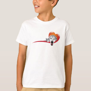 T-shirt j'aime les animaux de compagnie
