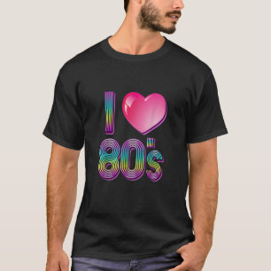 T-shirt J'aime les années 80 et 80