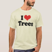 T-shirt J'aime les arbres (Devant)