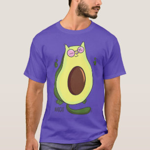 T-shirt J'Aime Les Avocados Et Mon CatAvocat