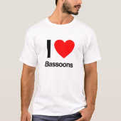 T-shirt j'aime les bascons (Devant)
