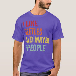 T-shirt J'Aime Les Beetles Peut-Être 3 Personnes