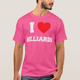 T-shirt J'Aime Les Billiards